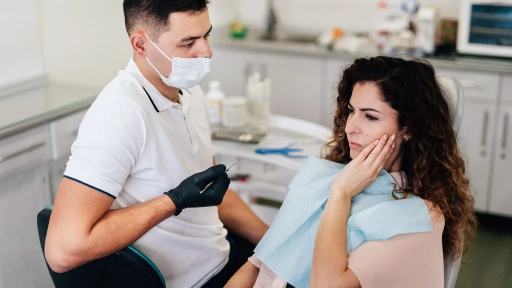 molar tooth decay